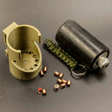 Holster with Primer Dispenser for Dynatex Dominator Impact Grenade