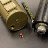 Holster with Primer Dispenser for Dynatex Dominator Impact Grenade