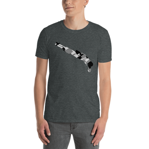Grey Digital Camo SPAS-12 T-Shirt
